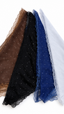 مینی اسکارف نگین دار کیفیت کار عالی سه گوش